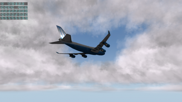 Die Darstellung der Wolken ist besonders gut gelungen.